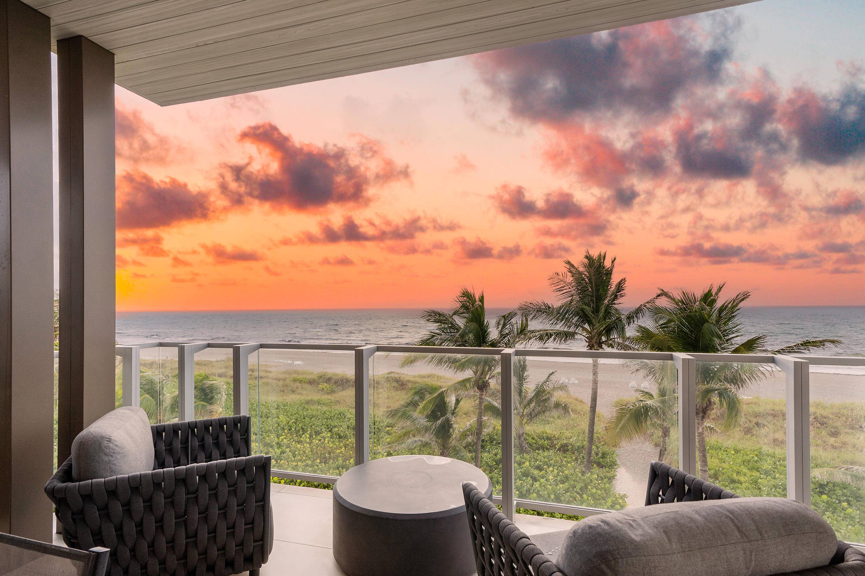 Welcome to the best Oceanfront Penthouse in East Delray, nestled on more than 200 feet of private shoreline.