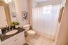 Serene full bathroom second floor.