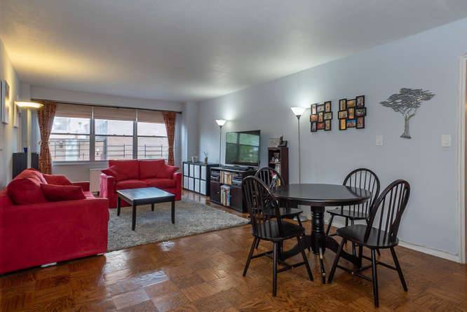 Welcome to this large, fully renovated Jr 4 2 bedroom unit.