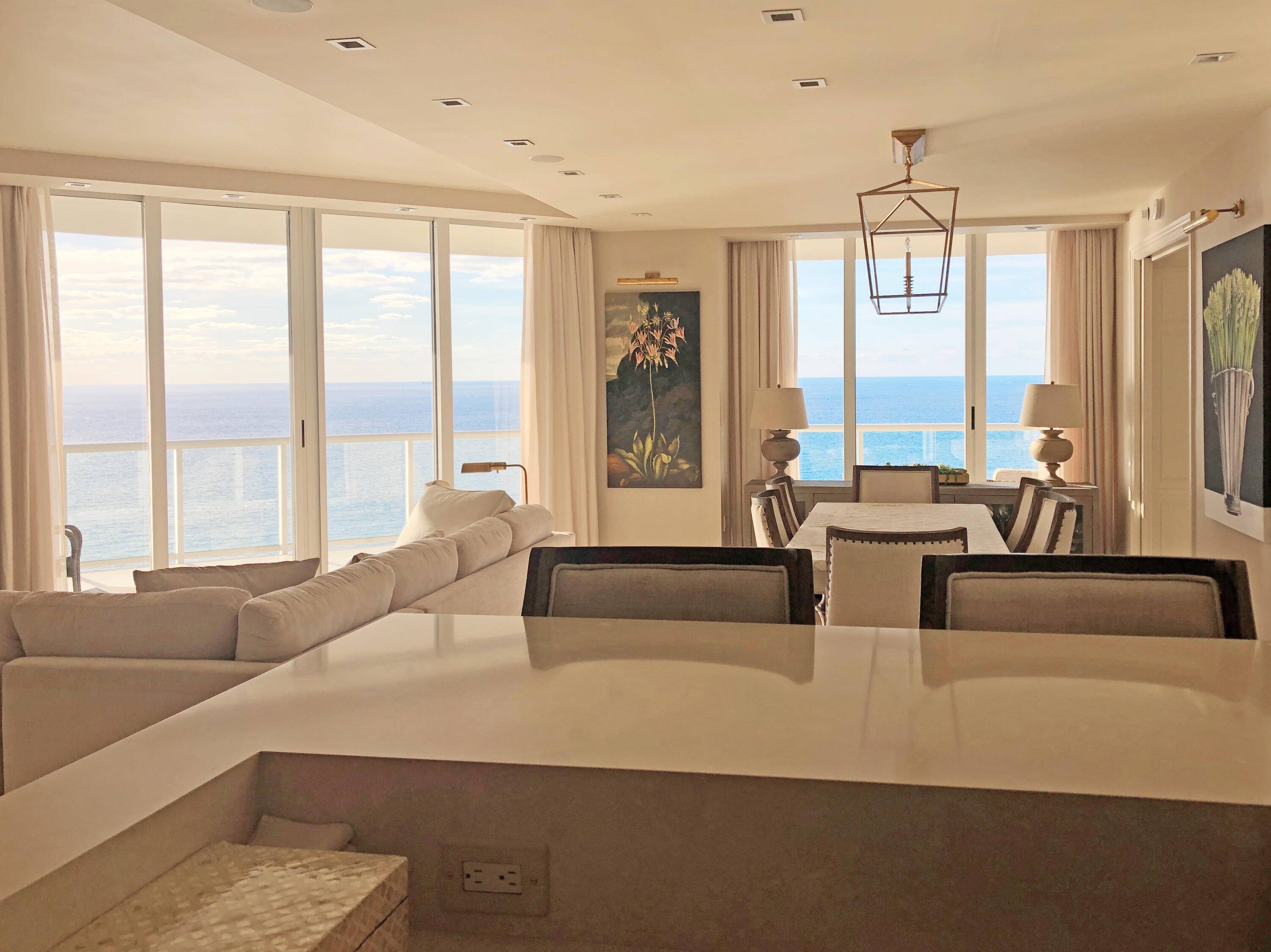 Enjoy island life this summer with these breathtaking views from every room of this 23rd floor exclusive residence.