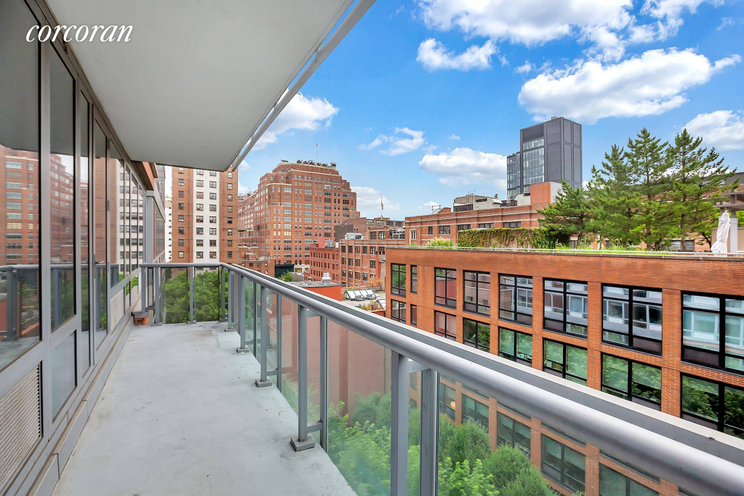 This beautiful 1, 350 SF apartment located at 450 West 17th Street, also known as The Caledonia.