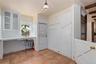 washer and dryer in the mud room