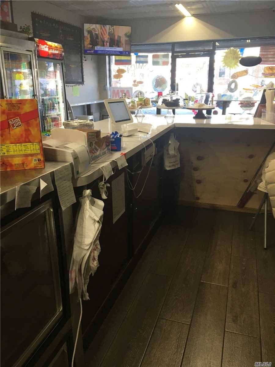 This is a great opportunity to own a renovated and established deli in South Valley Stream.