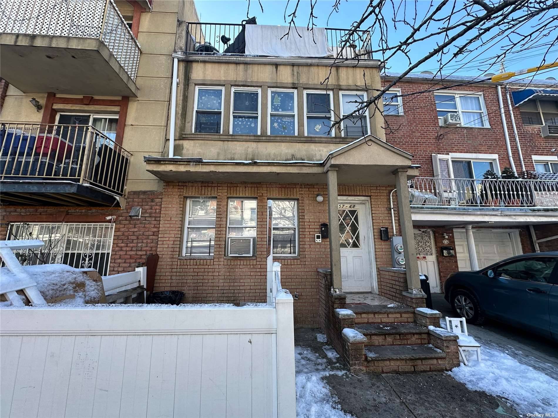 A Beautiful Legal 2 Family Home in Prime Corona, Queens Location.