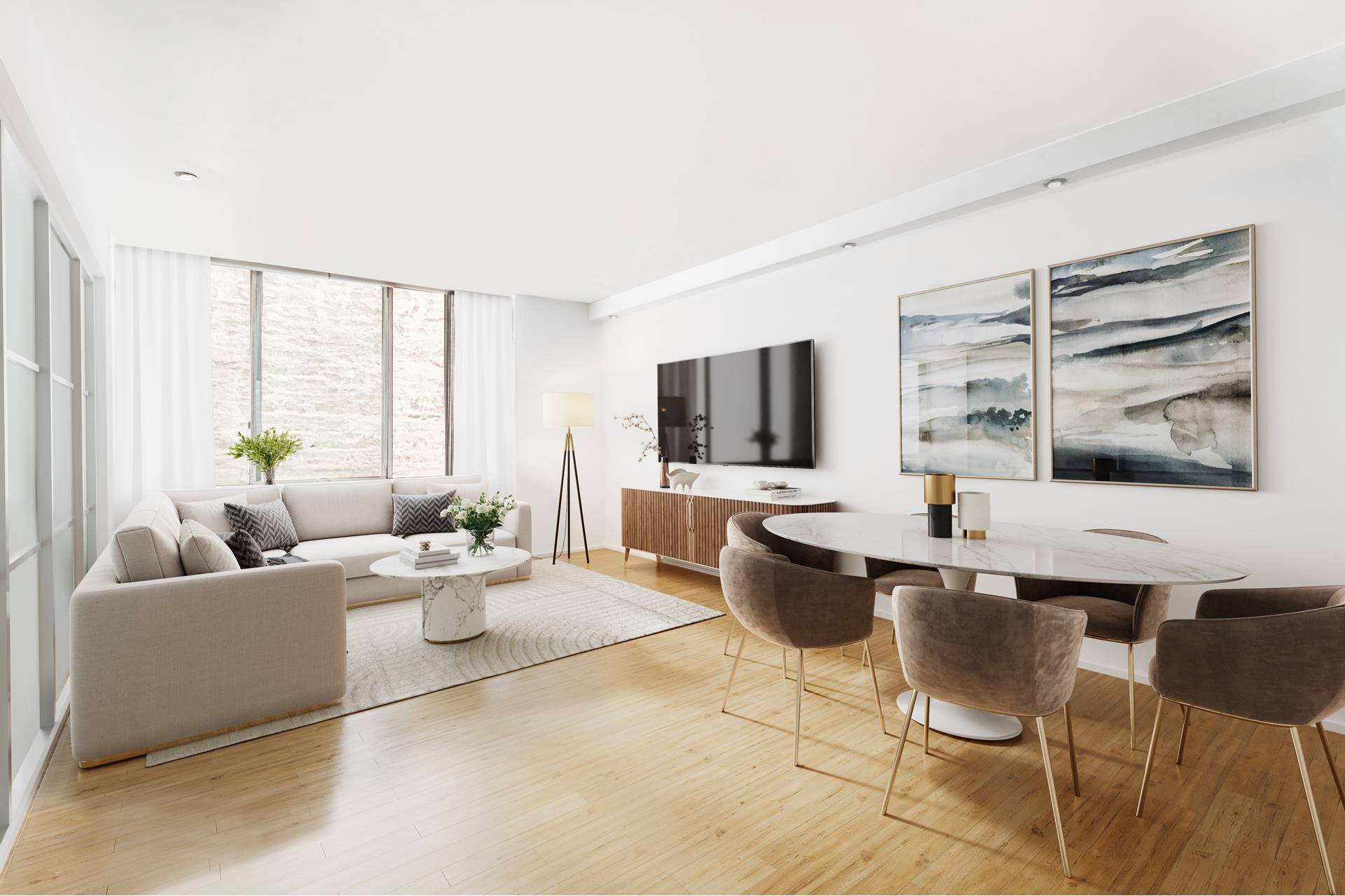 Have it all in Lincoln Square welcome home to this bright one bedroom, one bath apartment at The Harmony, perfectly located at the intersection of New York's finest neighborhoods ; ...
