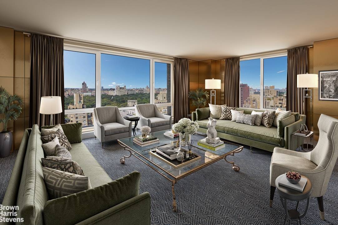 We are offering for sale a rare full floor residence in the Carlyle Hotel's tower with sweeping and unobstructed 360 degree views of Manhattan.