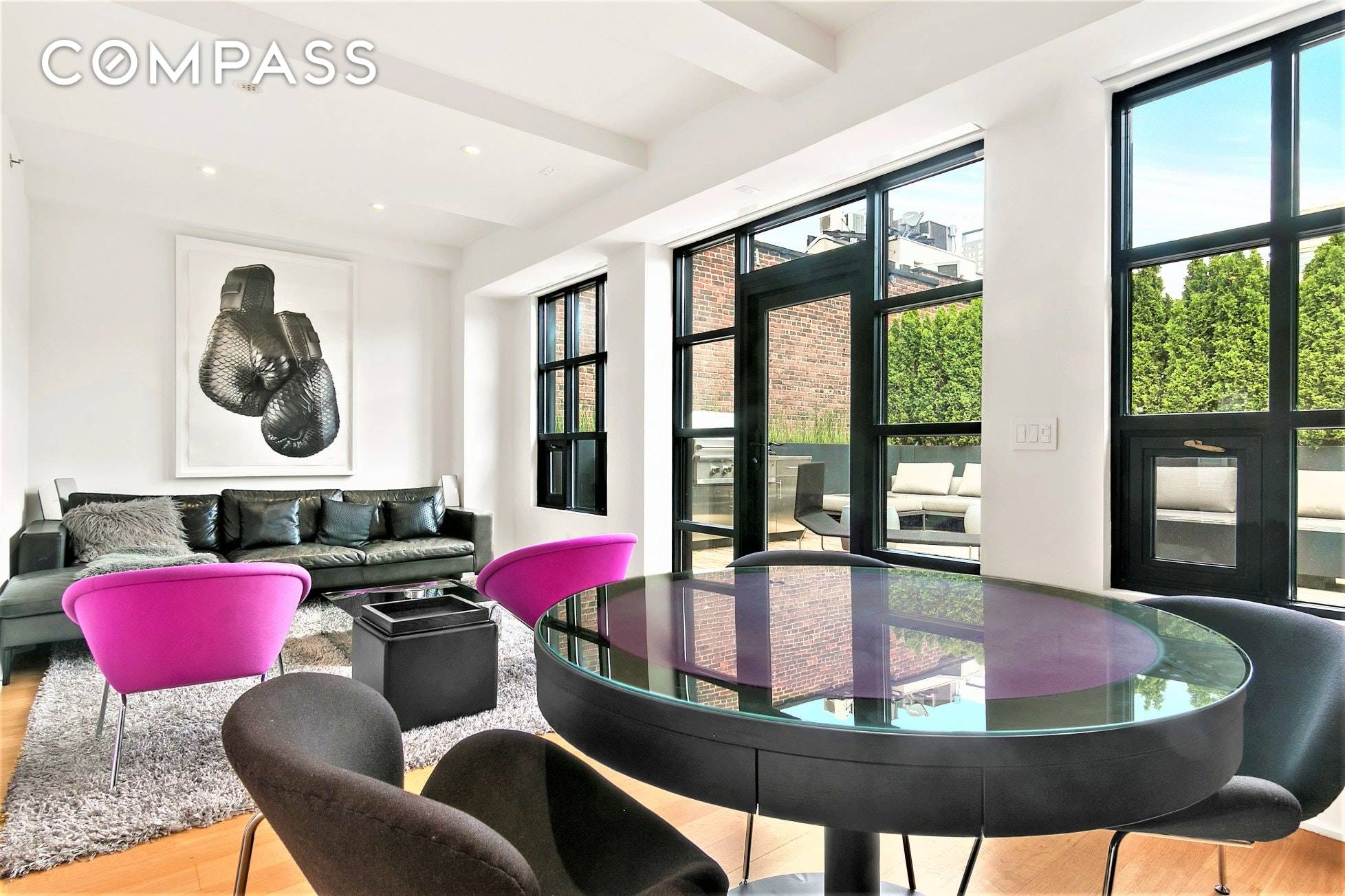 Amazing, chic, stylish and fully furnished Tribeca Penthouse awaits your arrival as your new home.