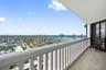 South balcony facing Eastern Shores and stunning views of Haulover inlet and Sunny Isles skyline