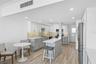Kitchen w/ Island and custom features