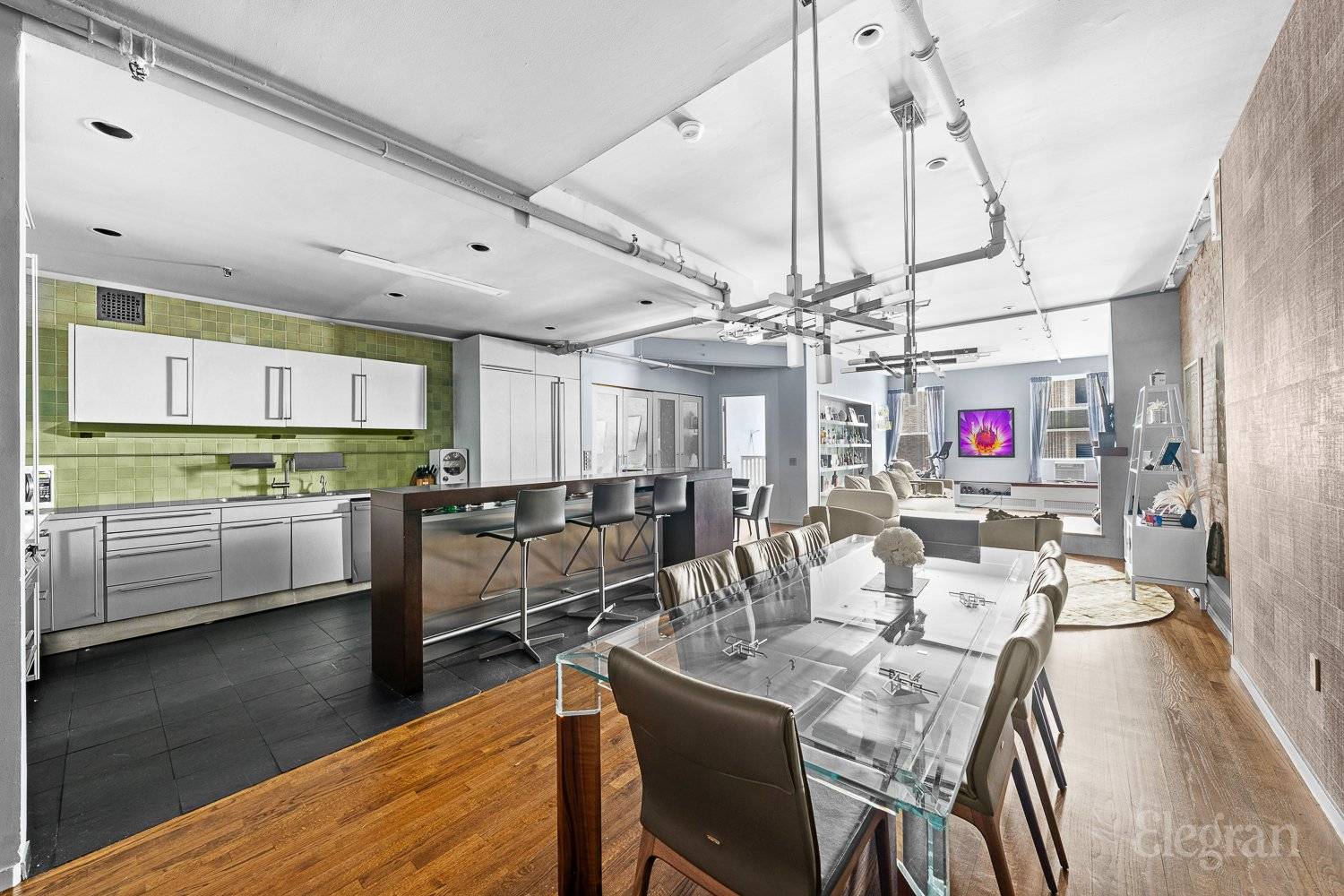 Chic Chelsea Loft Urban Retreat Experience the epitome of stylish loft living in the heart of Chelsea with this impeccable two bedroom, two bathroom gem.