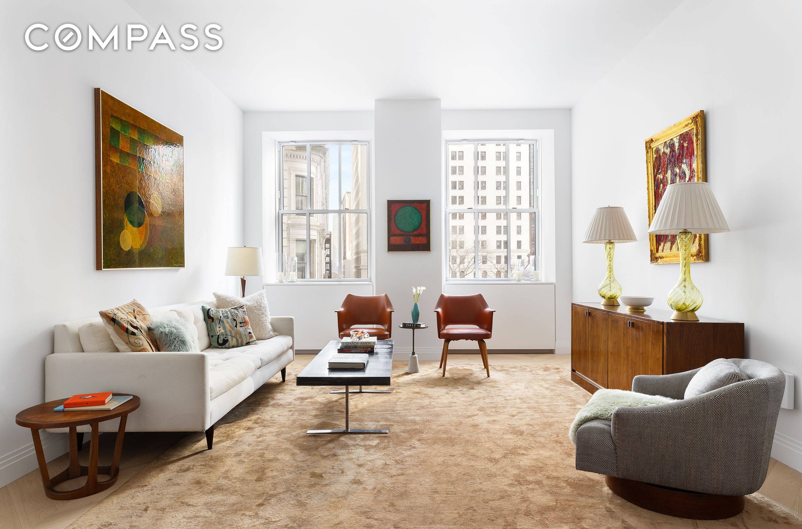 Immediate Occupancy. Residence 1503 brings uptown, pre war elegance to the Financial District.