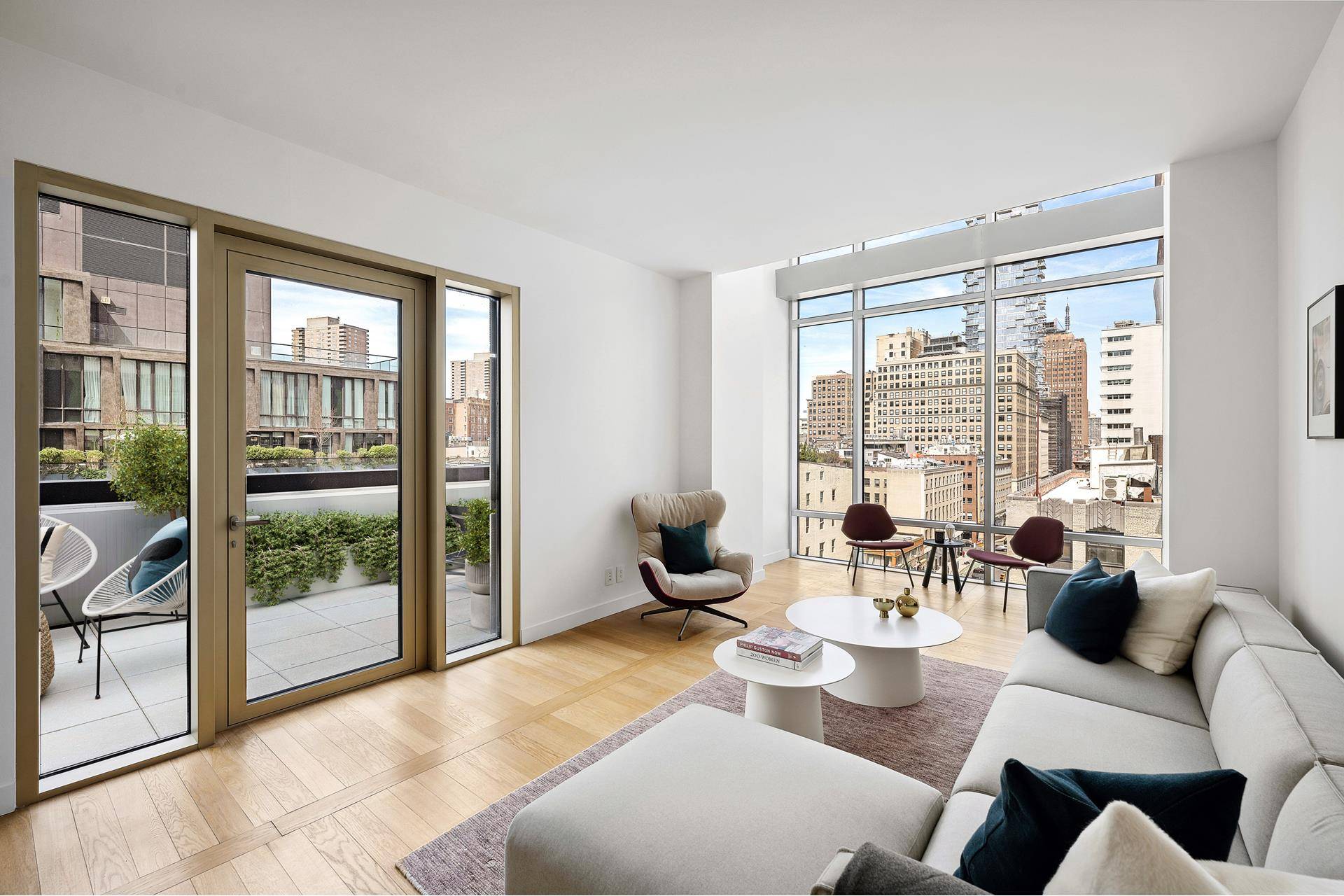 Tribeca Duplex Residence with Private Outdoor Terrace and Iconic City Views !