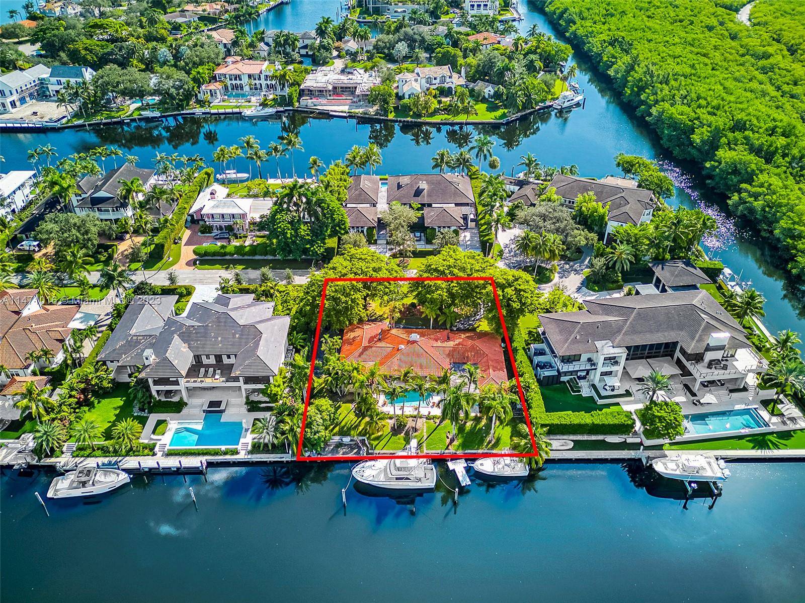 Welcome to the exclusive private and gaurded community of Old Cutler Bay, this is a rare jewel waterfront home available for the first time in 37 years.
