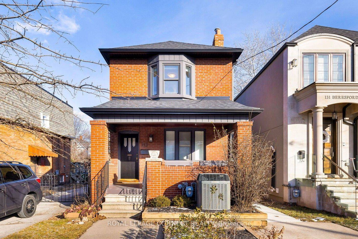 Renovated Swansea Gem ! Traditional 2 Storey Brick Detached on a Manicured 25' x 94.