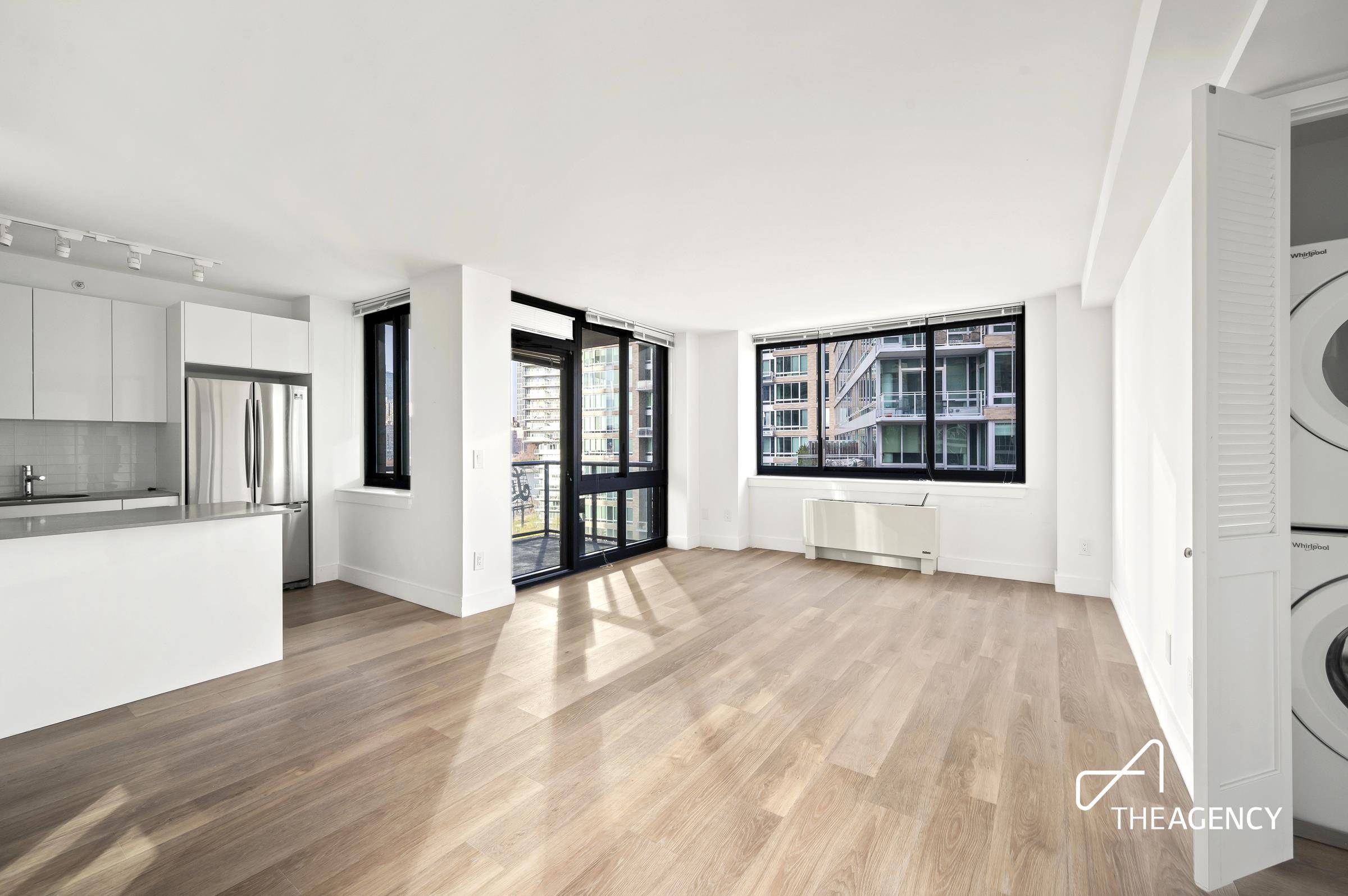Lease Assignment through 4 30 2023 Renewal Price 5, 650Welcome home to this beautiful, newly renovated corner two bedroom two bathroom apartment in a full service doorman building.