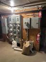 Utilities with electric meter and electric panel