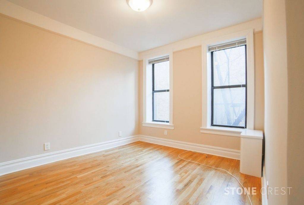 Beautiful pre war elevator building features a three bedroom apartment close to Columbia.