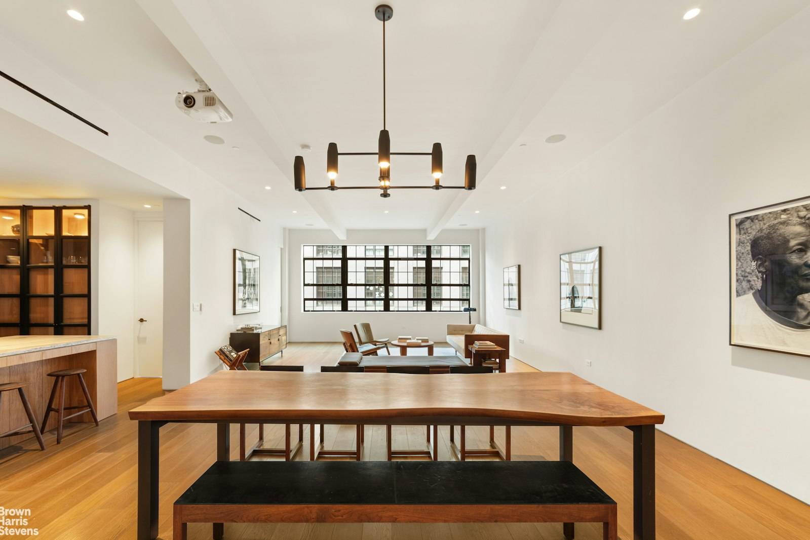 This museum quality 2, 600SF condominium loft is located in a former Brillo factory right in the heart of Dumbo's Historic District and features clean modern lines, a sprawling 3 ...