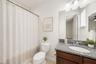 Secondary bathroom