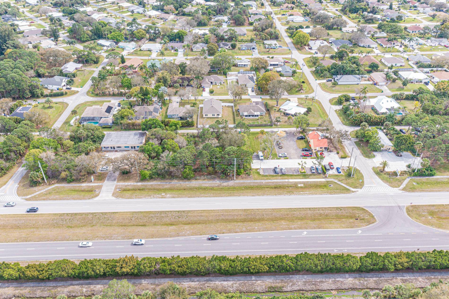 This corner lot fronts 512 and is being sold with the neighboring lot 791 Sebastian Blvd.