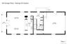 Thoughtfully designed first level featuring an inviting entry foyer, open-concept living and dining areas, a custom kitchen with a center island, and