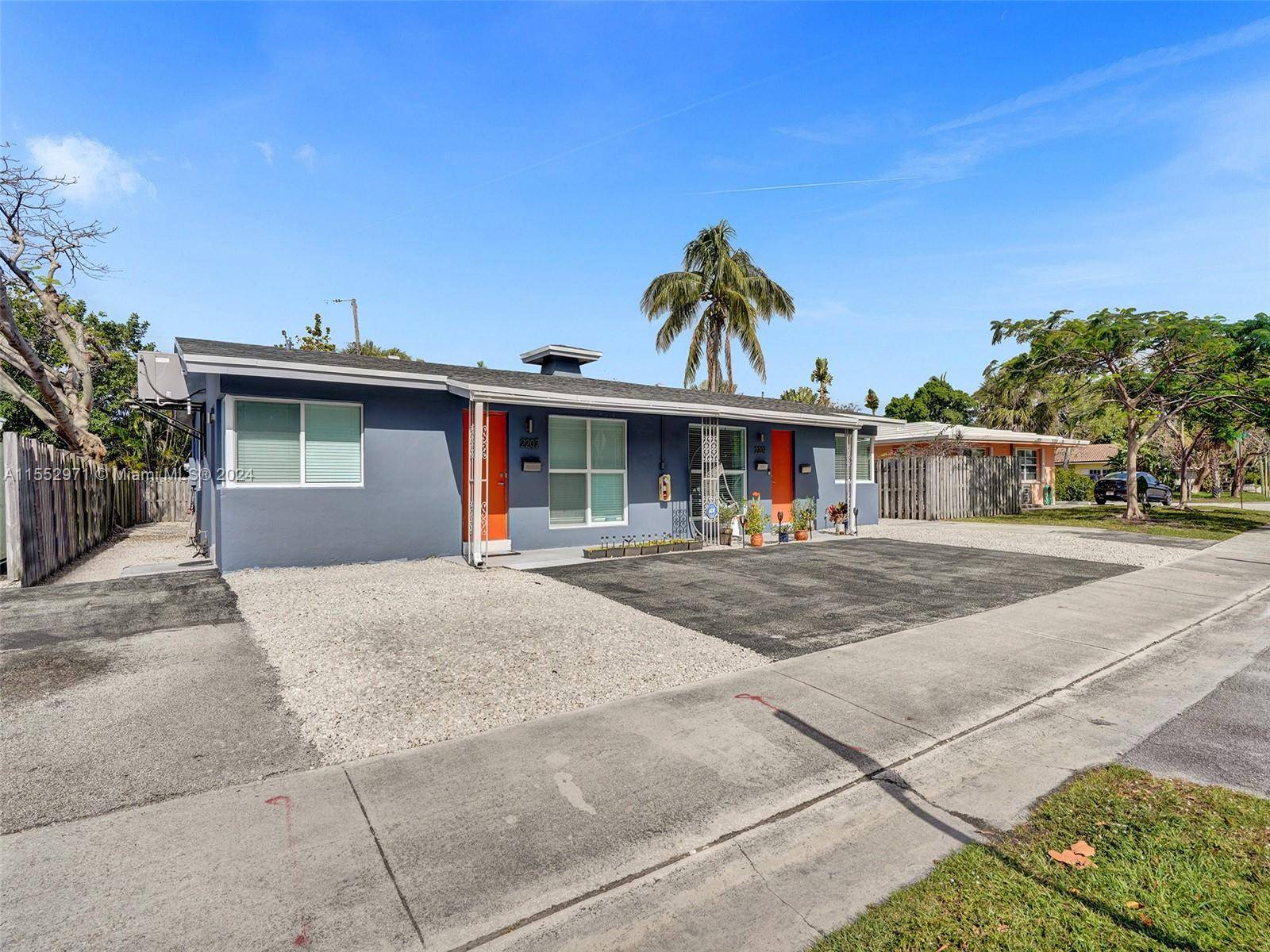 Great opportunity to own this tastefully updated triplex in sought after Wilton Manors.
