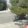 Street view from balcony