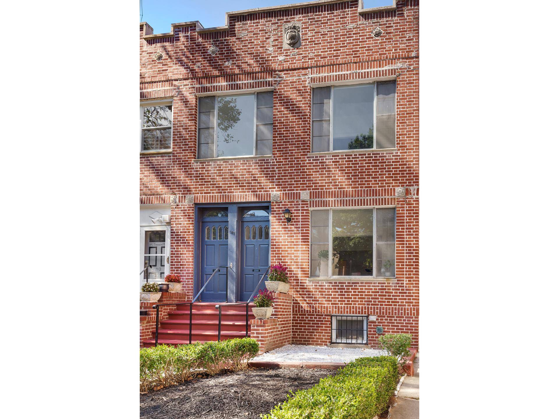 A two family brick house in prime Windsor Terrace.