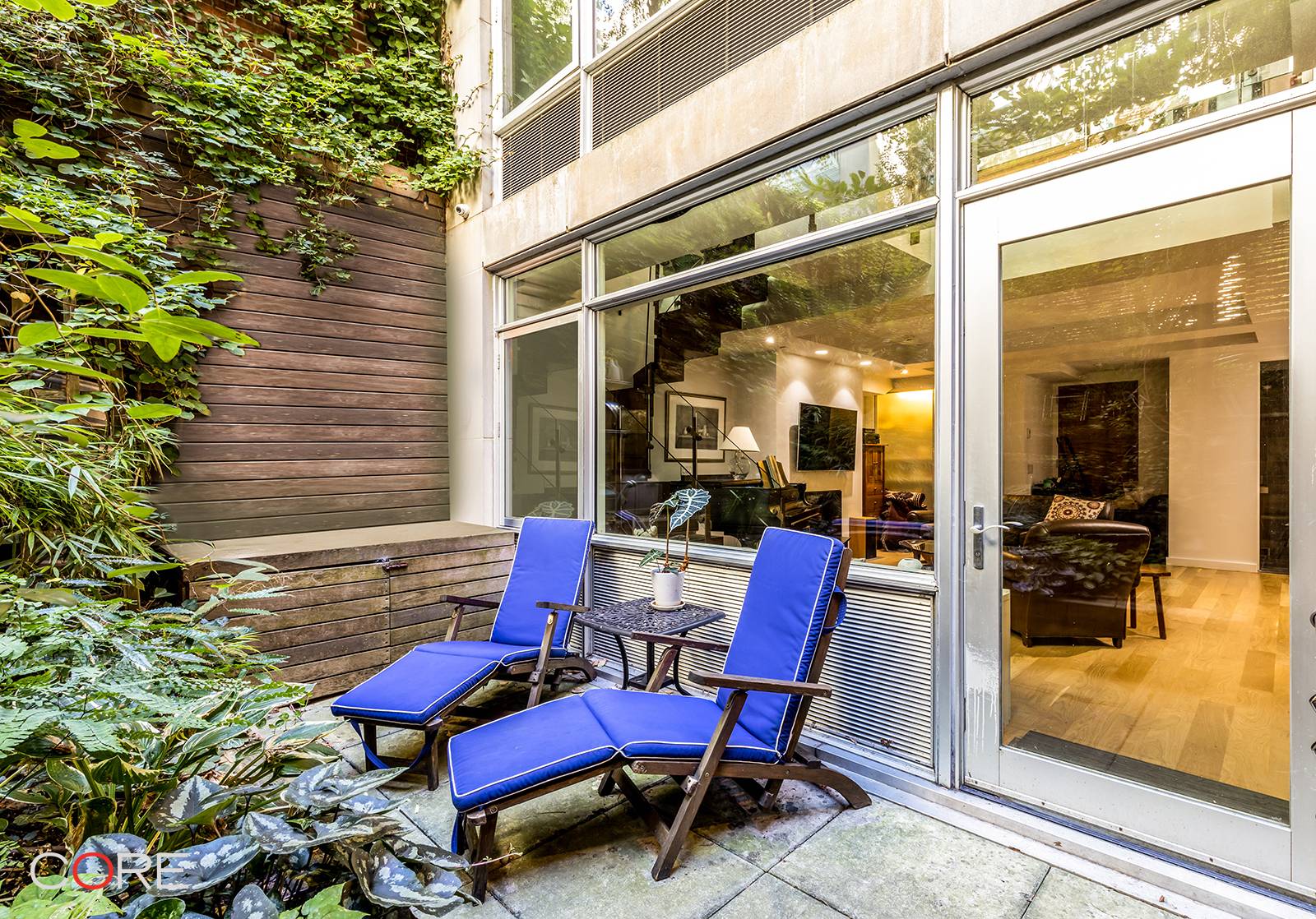 This private garden oasis offers over 3, 000 square feet of interior and outdoor space in this distinct triplex, located in a boutique four unit townhome.