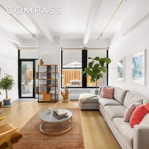 Sleek and stylish with unbelievable square footage, this is an incredibly special loft duplex condo at the iconic 70 Washington Street in DUMBO.