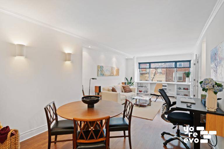 Oversized, south facing, renovated junior 1BR in a prime Greenwich Village location !