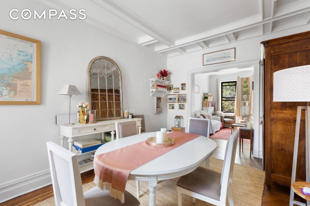This Park Slope rental is just one block away from Brooklyn's famous Prospect Park !