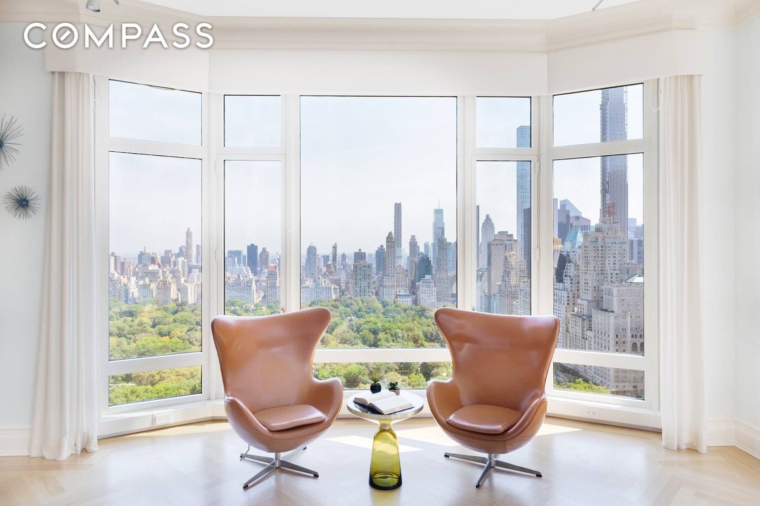 Gracious 3 Bedroom with 47 Ft of Central Park Views Situated on the 34th floor is this 3, 103 sq.