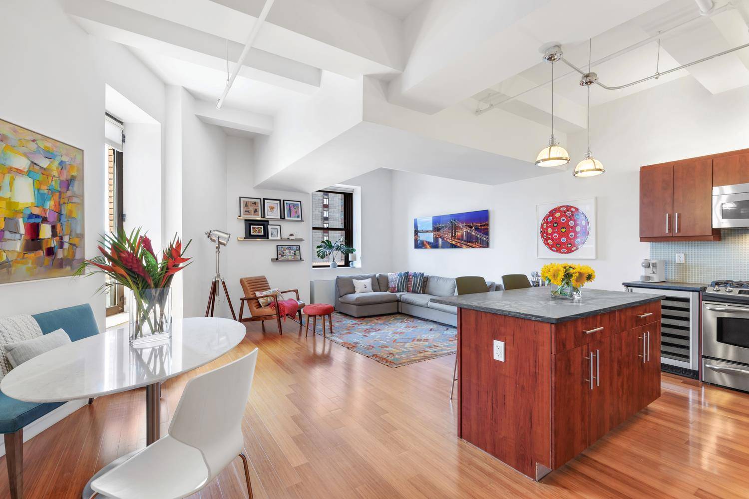 Contact the listing agent, By appointment only BellTel Lofts, landmarked Art Deco building, Downtown Brooklyn loft living !