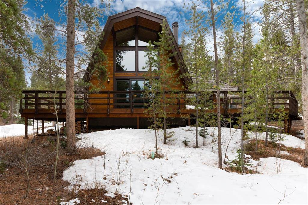 Cozy mountain cabin located 1 2 mile from Main Street Breckenridge but feels like you are in the middle of the woods !