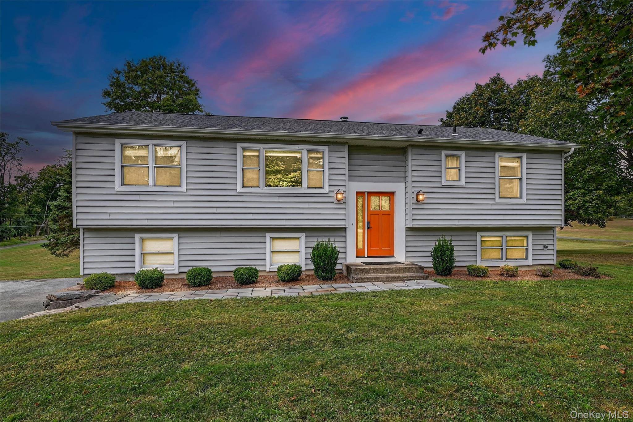 LOW TAXES 7, 885 before STAR exemption Welcome to this beautiful high ranch offering 1, 842 square feet of elegant living space, nestled on a serene 1 acre lot in ...