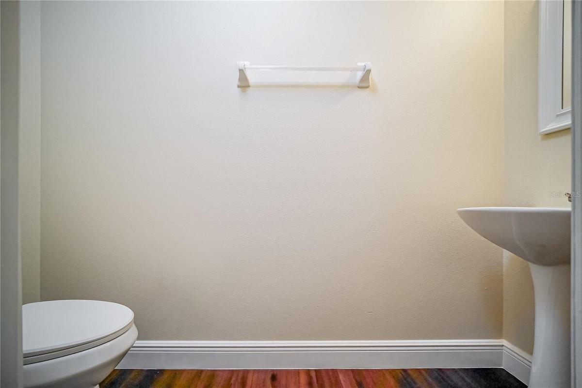 1/2 half bathroom
