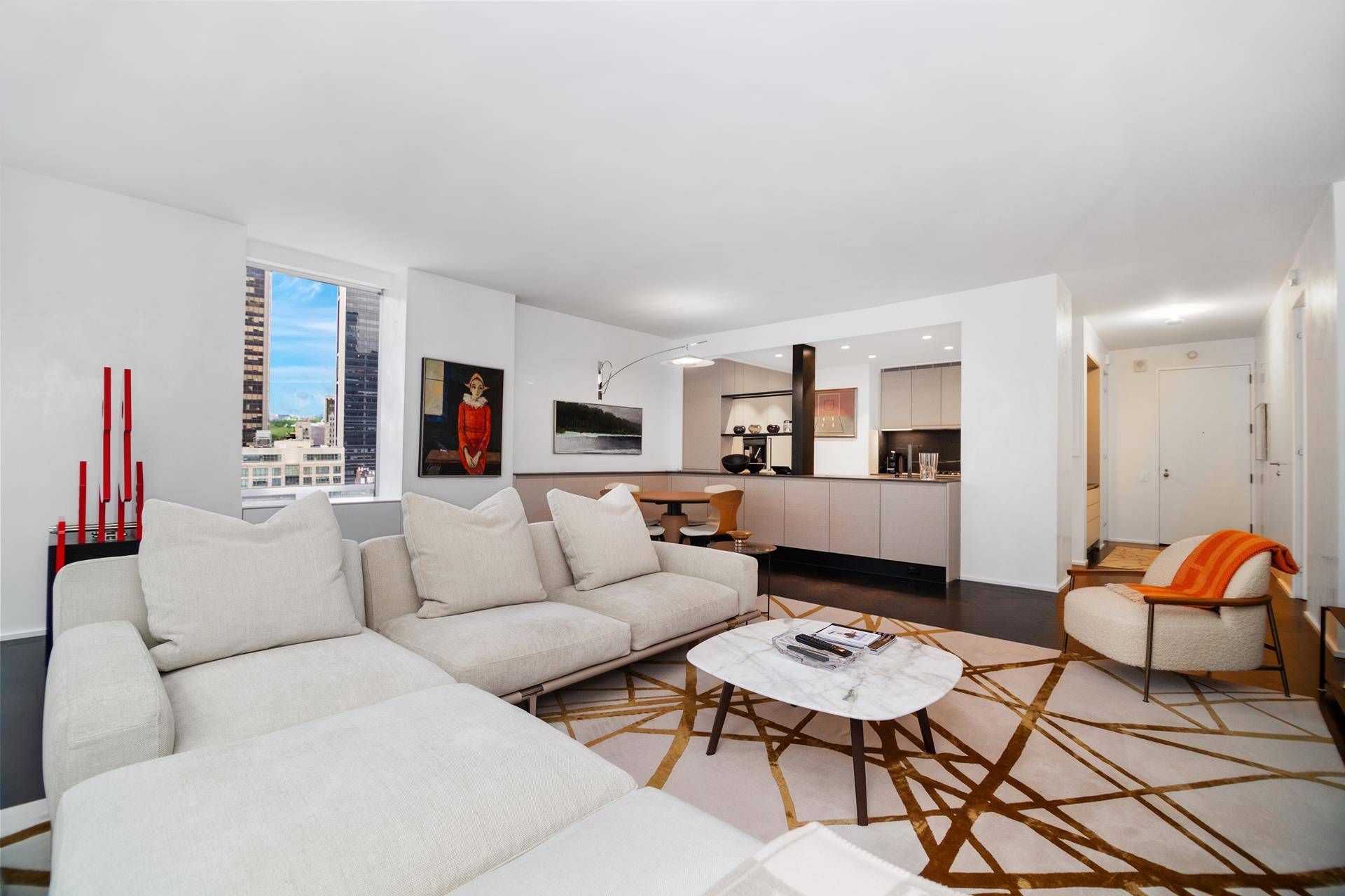 PRISTINE HOME IN MUSEUM TOWERThis newly renovated spacious one bedroom condominium is a rare find in Museum Tower next to the Museum of Modern Art on West 53rd Street in ...