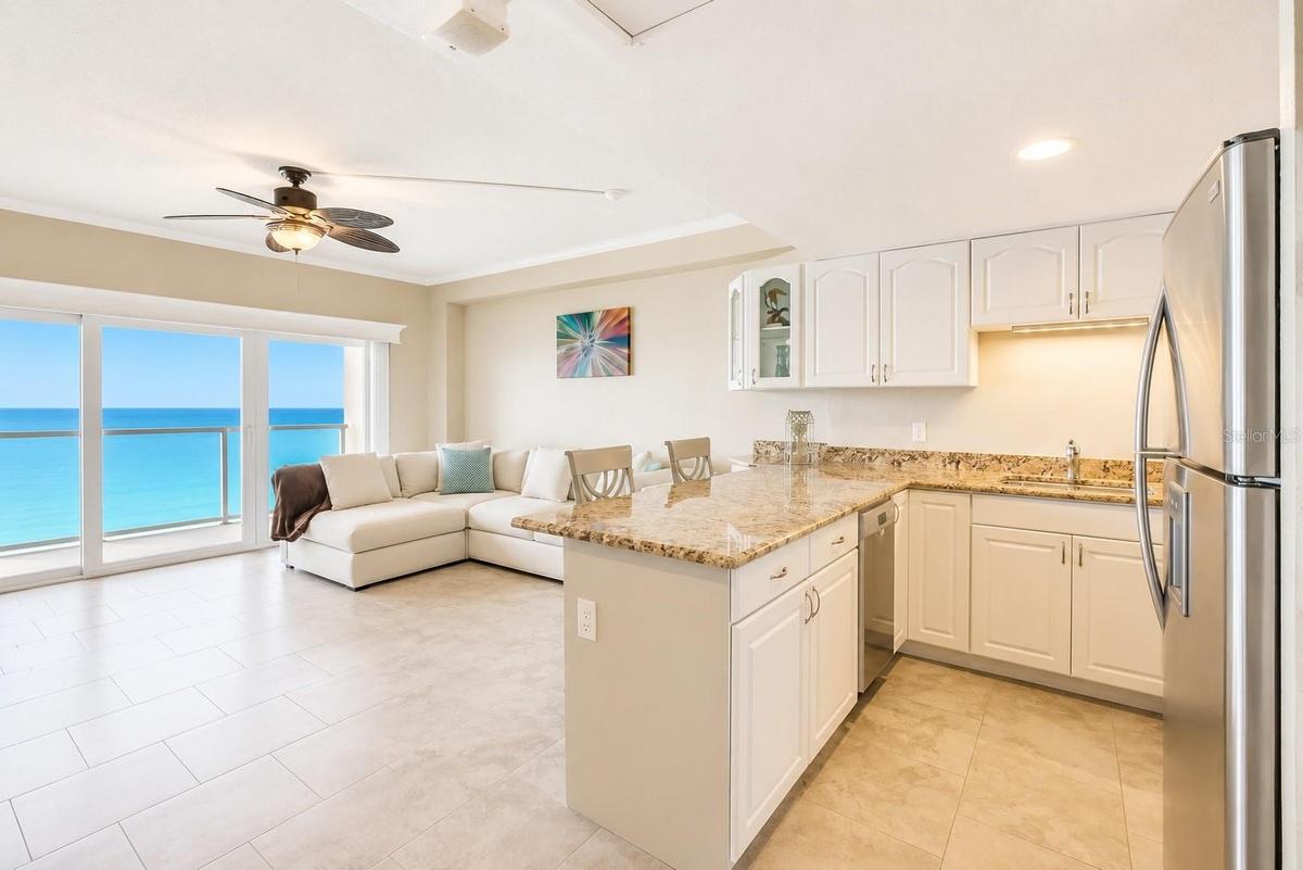 Beautiful condominium with a view.