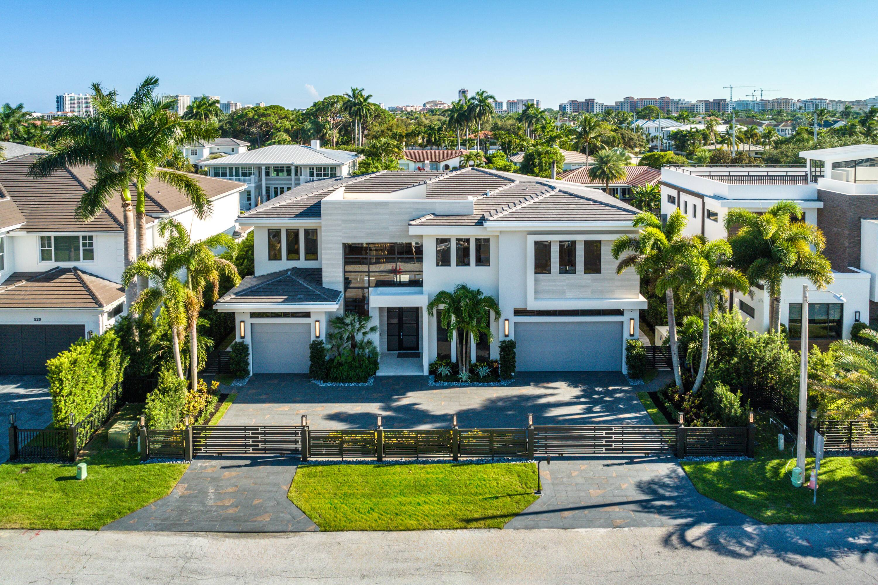 Absolutely Exquisite. Developed by Alpha Premium Development, Five Ten Kay Terrace is ideally located in Boca's famed Golden Harbour neighborhood, on a deepwater canal.