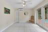 3rd Bedroom/Office with pool view