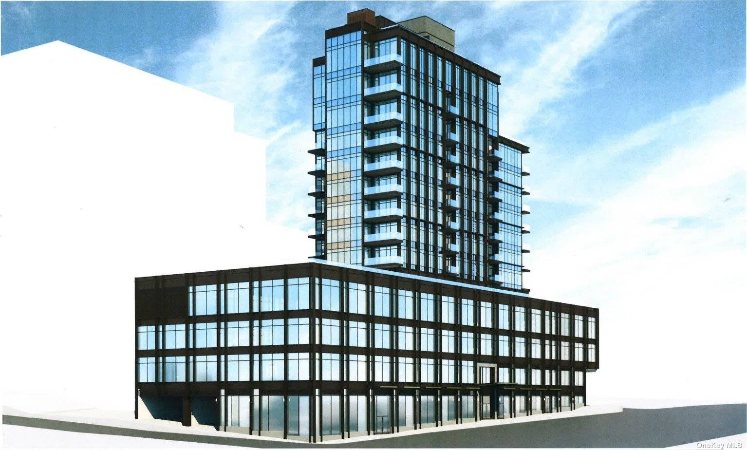 The subject property is an upcoming mixed use building in Downtown Flushing, anticipated to be finished by the end of 2025.