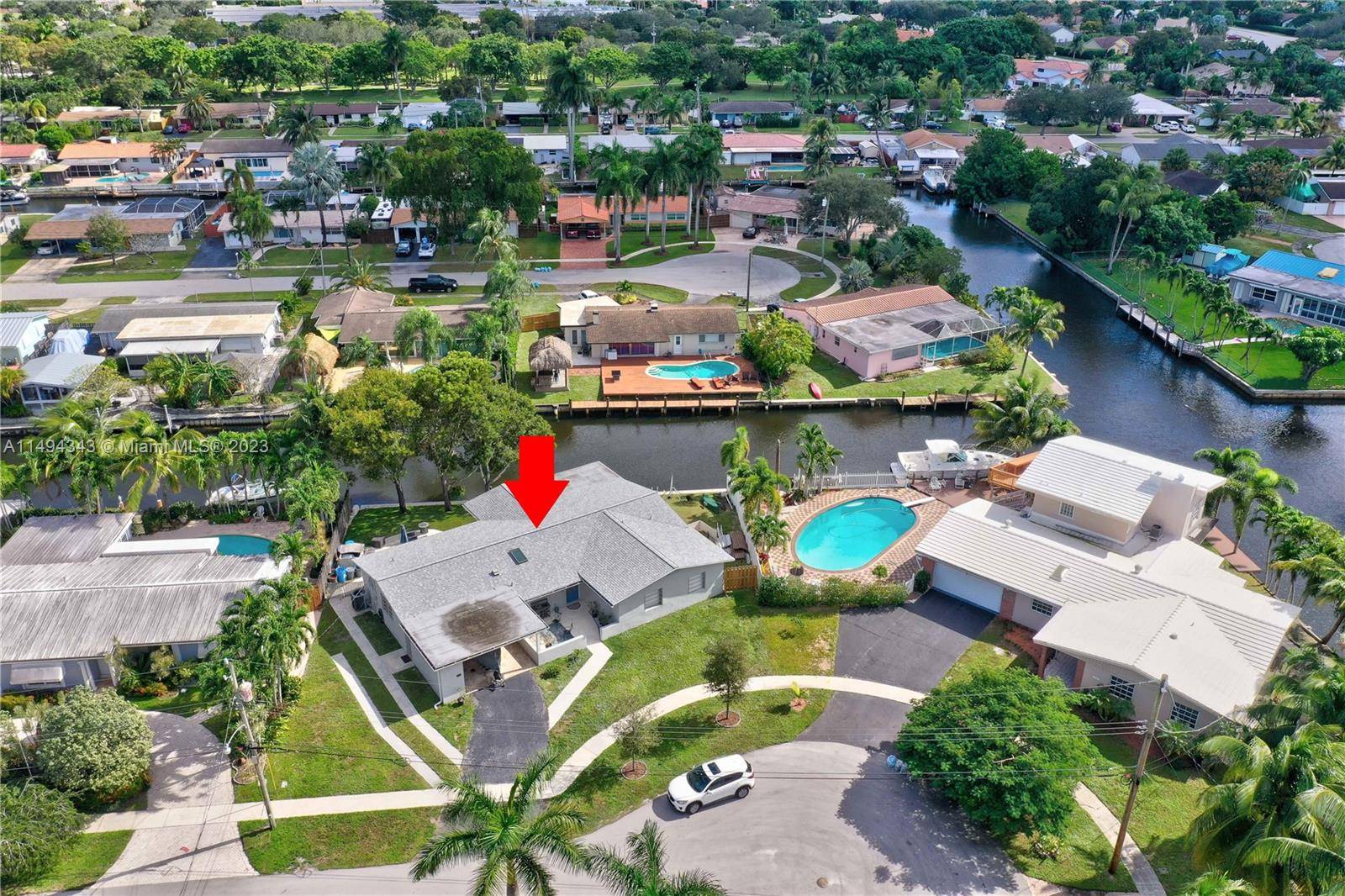 Nestled in the hidden tropical oasis of Plantation Isles, this large, 3 bed 3 bath home is located on a cul de sac No HOA.