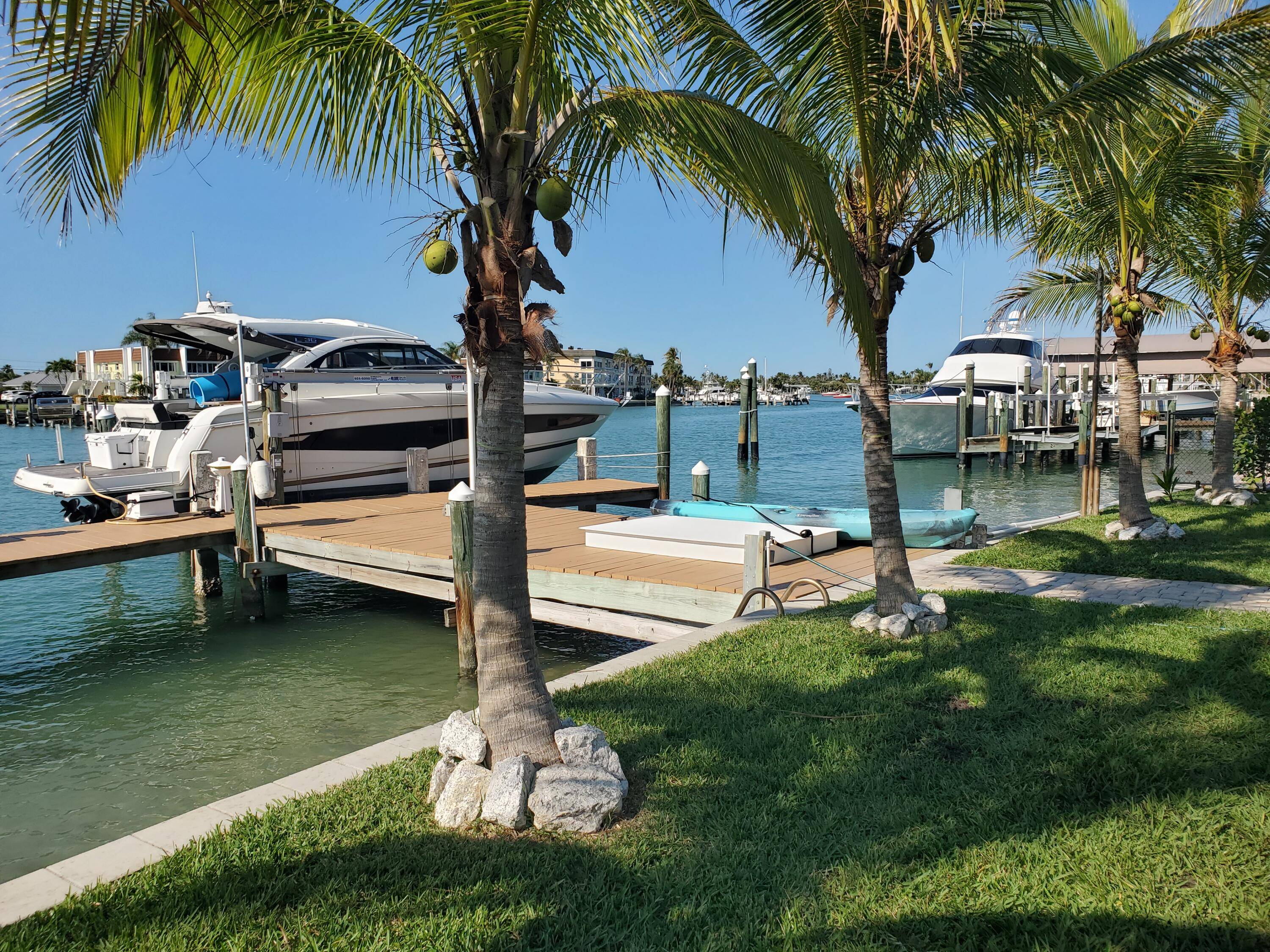Boater Heaven 80 foot dock 12 ft water deep, dock your boat yacht or sailboat in your back yard.