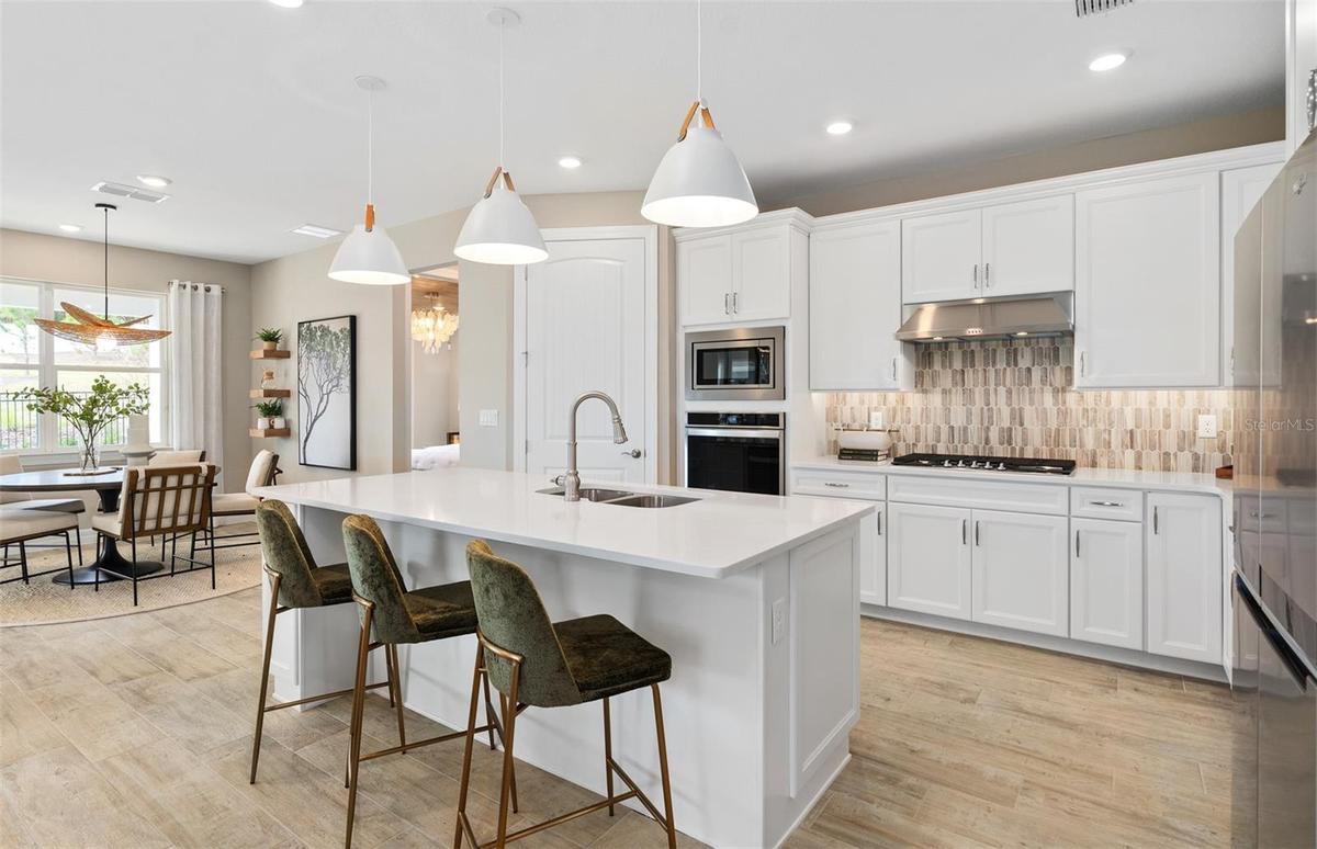 Model Home Design Only. Pictures and furnishings are for illustrative purposes only. Elevations, colors and options may vary. Furniture is for model h