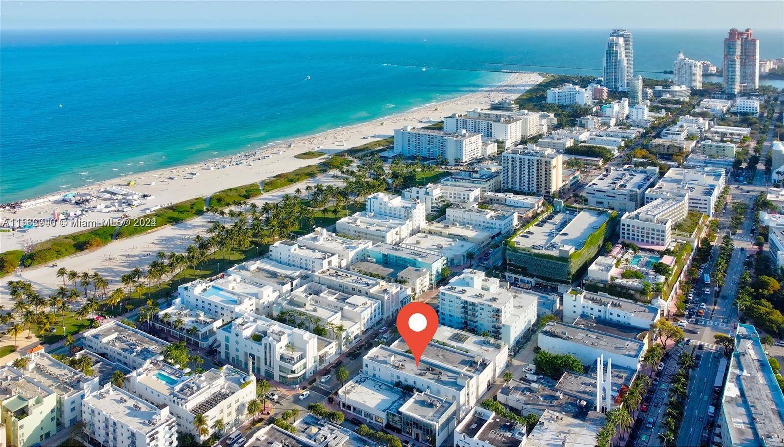 CASH ONLY. Unique opportunity to own a 2 bedroom unit that is AIRBNB approved in the Heart of South Beach.