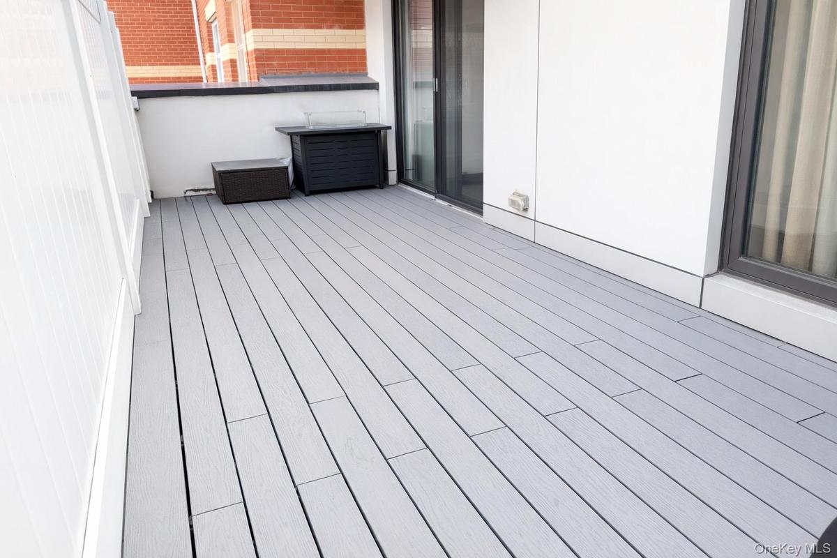 View of deck