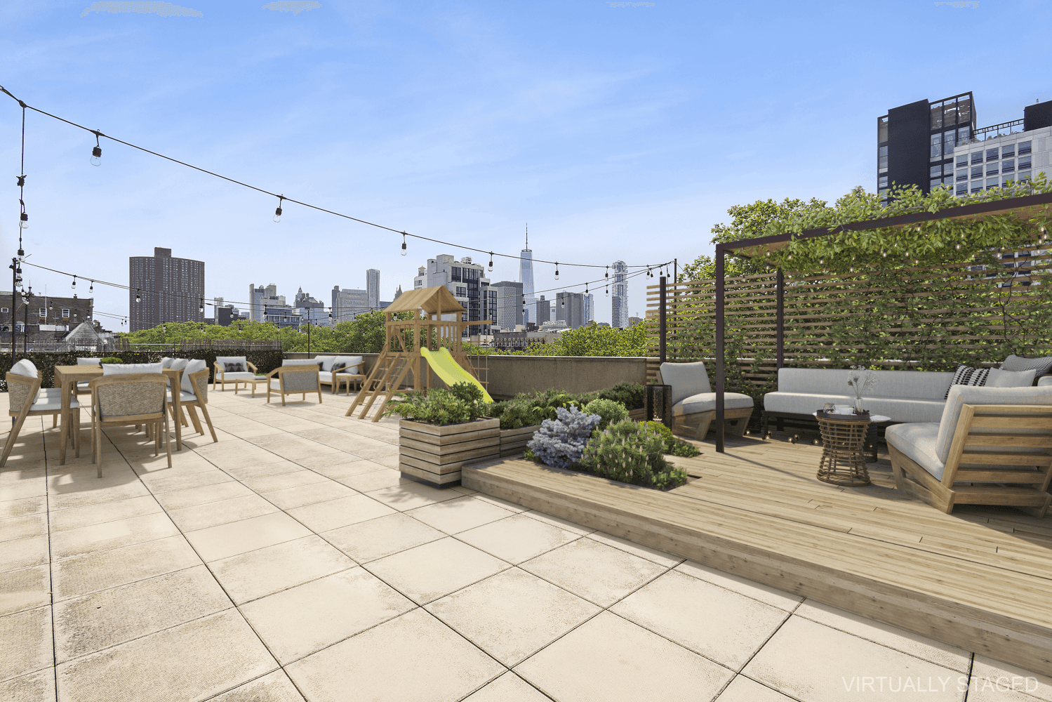 Stunning 3 Bedroom, 3 Full Bath Residence at 38 Delancey with EXPENSIVE Private Terrace spanning over 3, 400 square feet.
