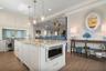 Upper level luxury gourmet kitchen