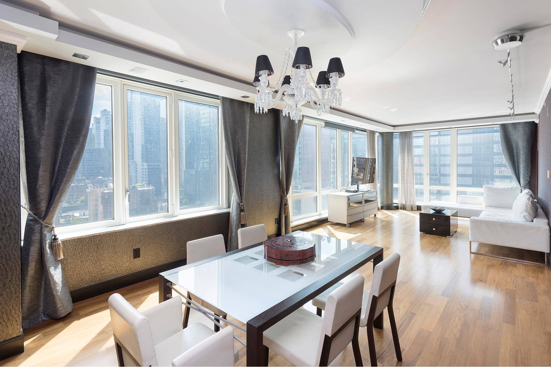 Apartment 1901 is a high floor corner unit and is unlike any of the other 01 lines in the building currently for sale as it has been meticulously designed and ...